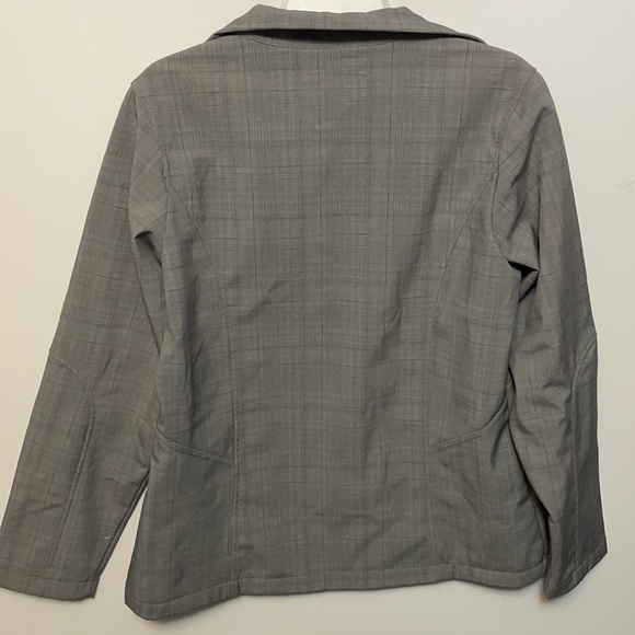 FALLS Creek Gray Plaid Lightweight Jacket Size Large - Picture 8 of 9